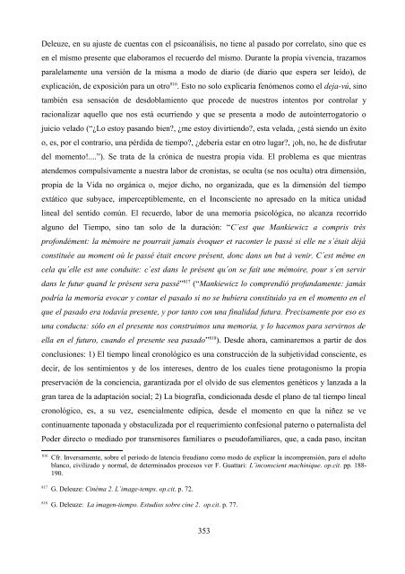 La crítica de Deleuze al psicoanálisis: el proyecto ... - e-spacio UNED