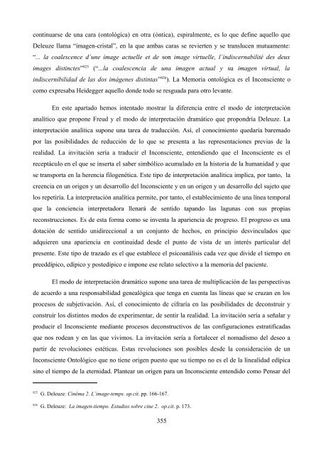 La crítica de Deleuze al psicoanálisis: el proyecto ... - e-spacio UNED