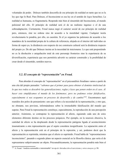 La crítica de Deleuze al psicoanálisis: el proyecto ... - e-spacio UNED