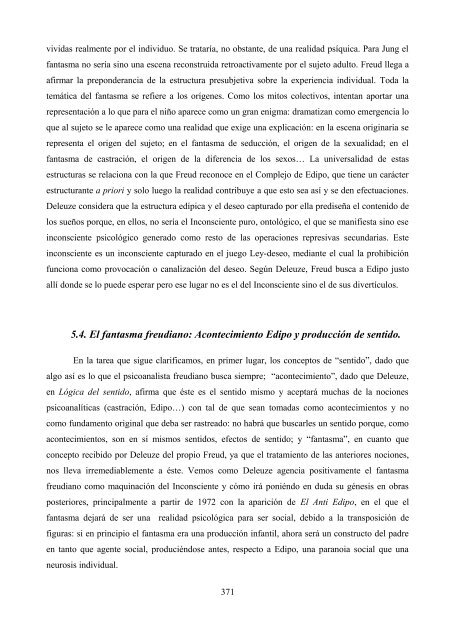 La crítica de Deleuze al psicoanálisis: el proyecto ... - e-spacio UNED