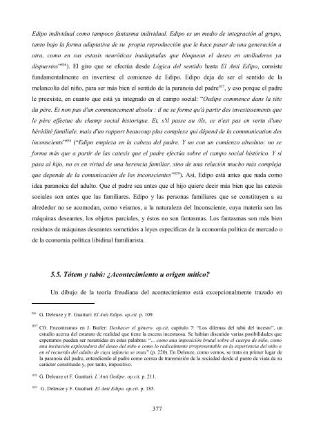 La crítica de Deleuze al psicoanálisis: el proyecto ... - e-spacio UNED