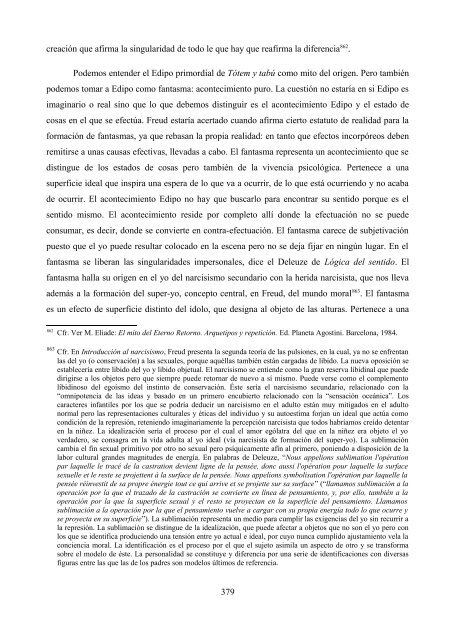 La crítica de Deleuze al psicoanálisis: el proyecto ... - e-spacio UNED