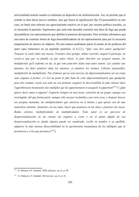 La crítica de Deleuze al psicoanálisis: el proyecto ... - e-spacio UNED