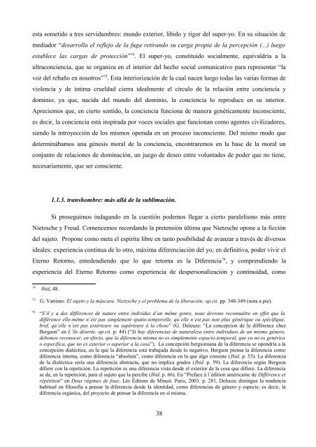 La crítica de Deleuze al psicoanálisis: el proyecto ... - e-spacio UNED