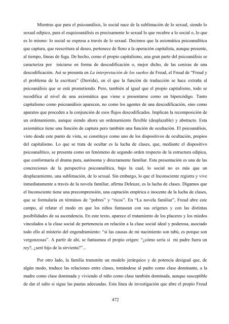 La crítica de Deleuze al psicoanálisis: el proyecto ... - e-spacio UNED