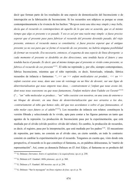 La crítica de Deleuze al psicoanálisis: el proyecto ... - e-spacio UNED