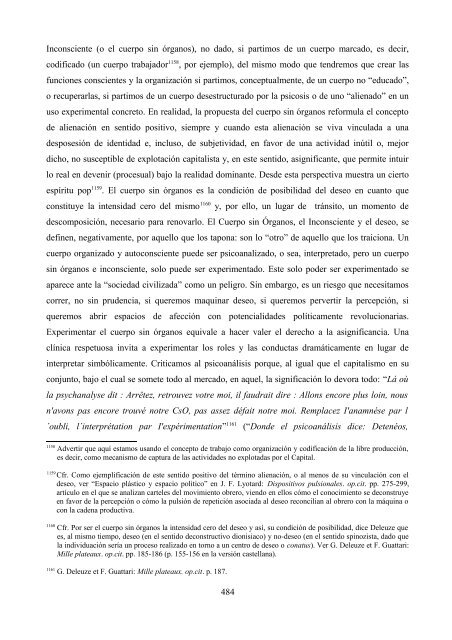 La crítica de Deleuze al psicoanálisis: el proyecto ... - e-spacio UNED