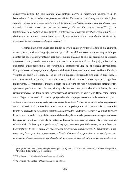 La crítica de Deleuze al psicoanálisis: el proyecto ... - e-spacio UNED