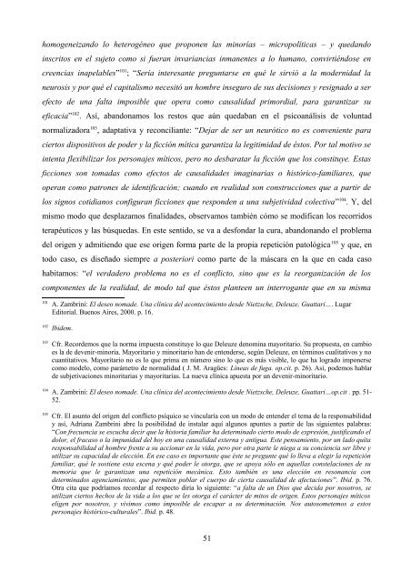 La crítica de Deleuze al psicoanálisis: el proyecto ... - e-spacio UNED