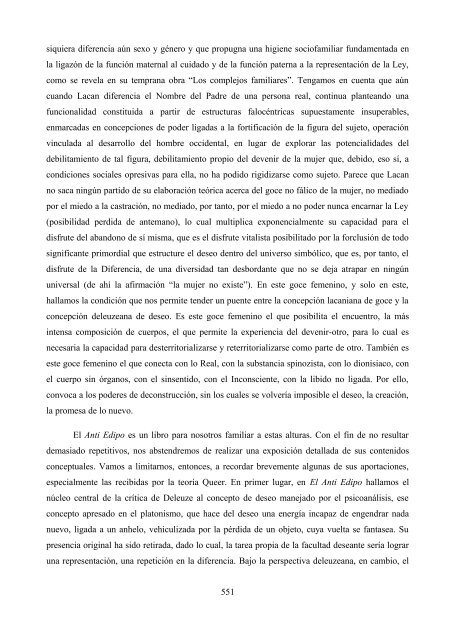 La crítica de Deleuze al psicoanálisis: el proyecto ... - e-spacio UNED