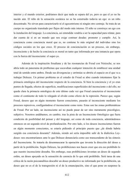 La crítica de Deleuze al psicoanálisis: el proyecto ... - e-spacio UNED