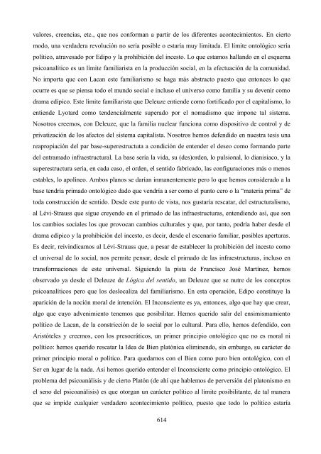 La crítica de Deleuze al psicoanálisis: el proyecto ... - e-spacio UNED