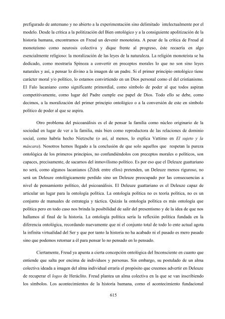 La crítica de Deleuze al psicoanálisis: el proyecto ... - e-spacio UNED