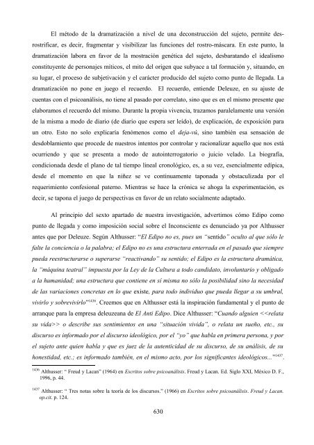 La crítica de Deleuze al psicoanálisis: el proyecto ... - e-spacio UNED