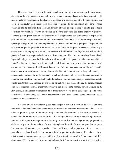 La crítica de Deleuze al psicoanálisis: el proyecto ... - e-spacio UNED