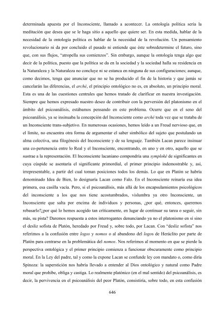 La crítica de Deleuze al psicoanálisis: el proyecto ... - e-spacio UNED