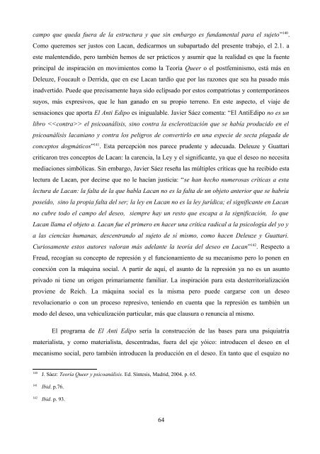 La crítica de Deleuze al psicoanálisis: el proyecto ... - e-spacio UNED