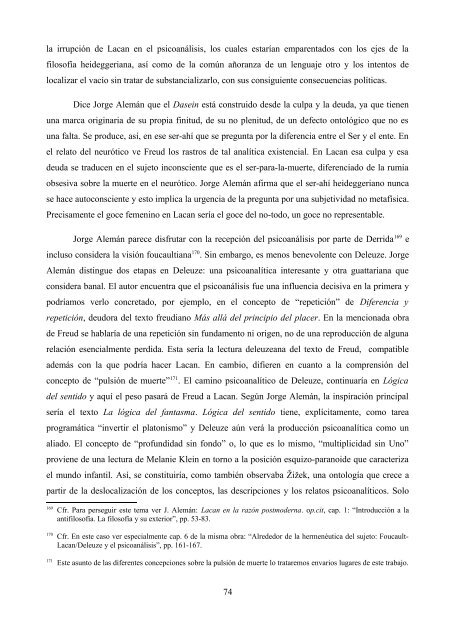 La crítica de Deleuze al psicoanálisis: el proyecto ... - e-spacio UNED