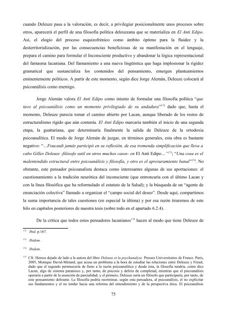 La crítica de Deleuze al psicoanálisis: el proyecto ... - e-spacio UNED