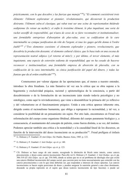 La crítica de Deleuze al psicoanálisis: el proyecto ... - e-spacio UNED