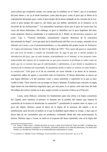 La crítica de Deleuze al psicoanálisis: el proyecto ... - e-spacio UNED