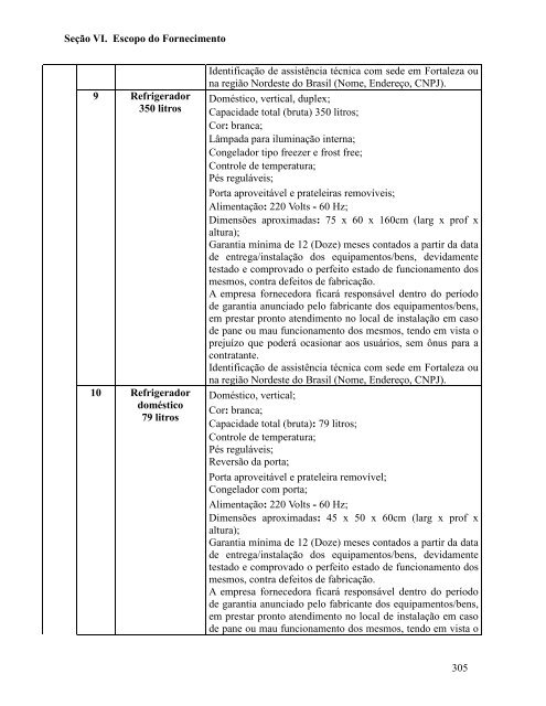 Seção I. Instruções aos Licitantes (IAL) - SEPLAG - Sistema de ...