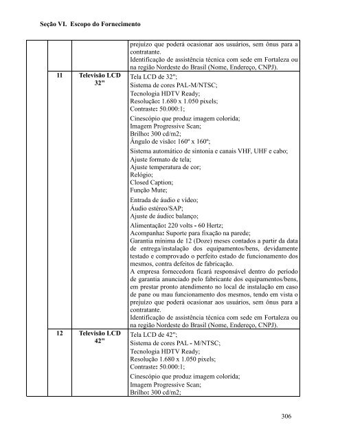 Seção I. Instruções aos Licitantes (IAL) - SEPLAG - Sistema de ...