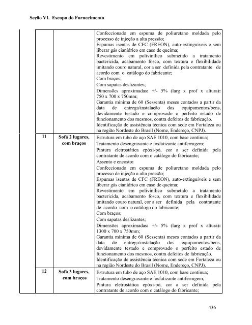 Seção I. Instruções aos Licitantes (IAL) - SEPLAG - Sistema de ...