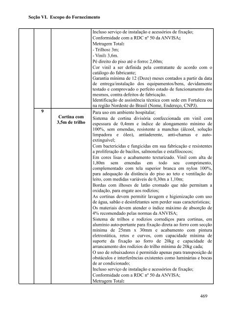 Seção I. Instruções aos Licitantes (IAL) - SEPLAG - Sistema de ...