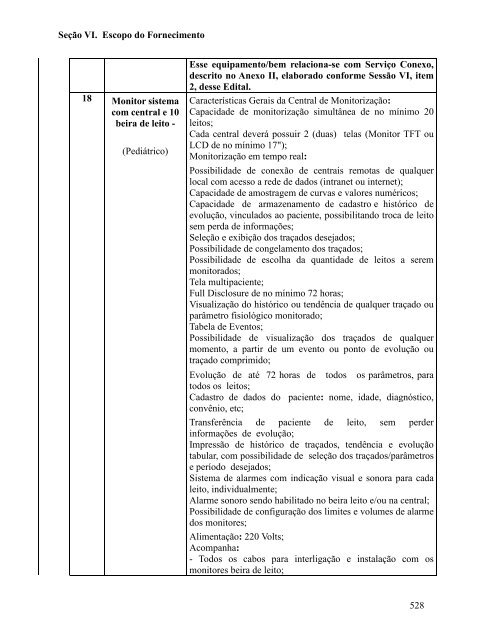 Seção I. Instruções aos Licitantes (IAL) - SEPLAG - Sistema de ...