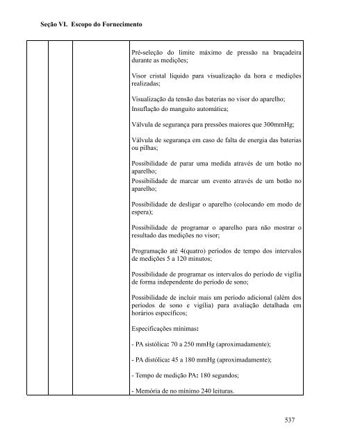 Seção I. Instruções aos Licitantes (IAL) - SEPLAG - Sistema de ...