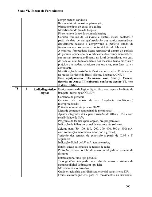 Seção I. Instruções aos Licitantes (IAL) - SEPLAG - Sistema de ...