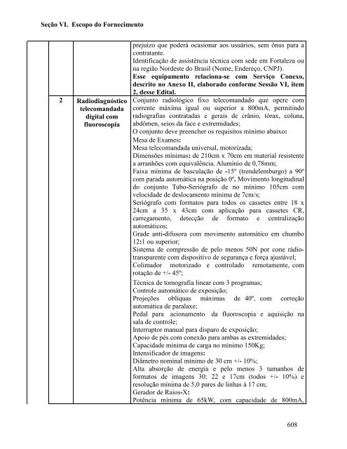 Seção I. Instruções aos Licitantes (IAL) - SEPLAG - Sistema de ...