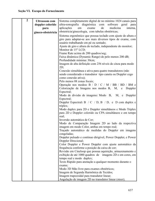 Seção I. Instruções aos Licitantes (IAL) - SEPLAG - Sistema de ...