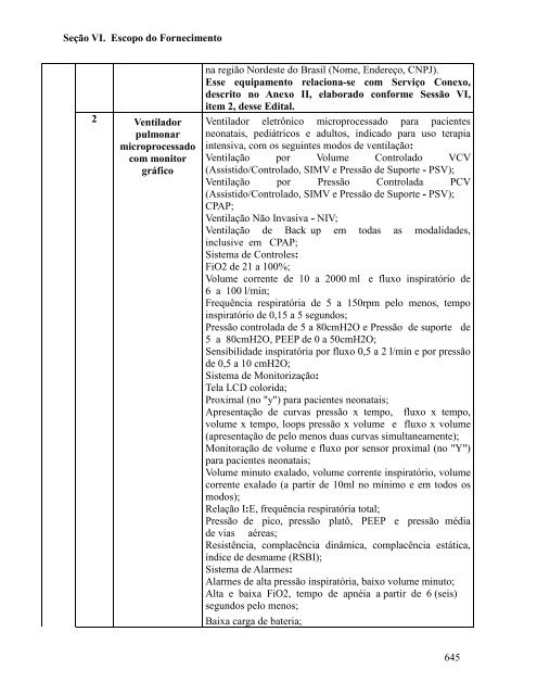 Seção I. Instruções aos Licitantes (IAL) - SEPLAG - Sistema de ...