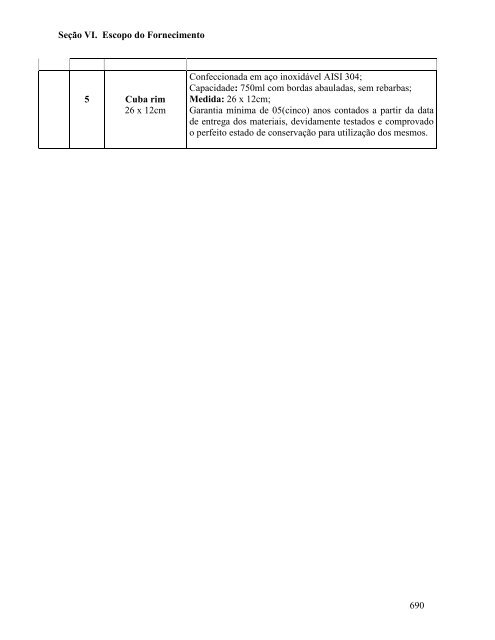 Seção I. Instruções aos Licitantes (IAL) - SEPLAG - Sistema de ...