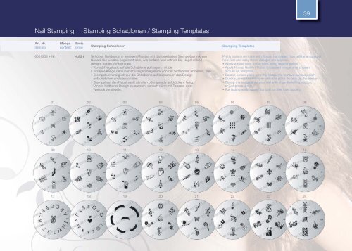 Feminails Produktkatalog