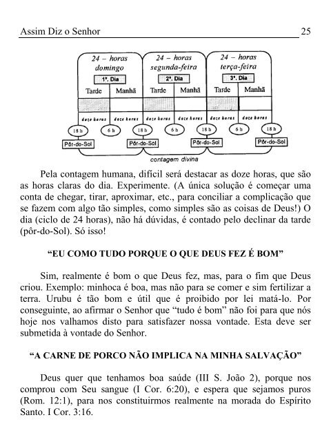 ASSIM DIZ O SENHOR - Webnode