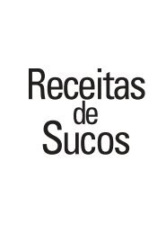 Livro de Receitas Sucos - Mondial