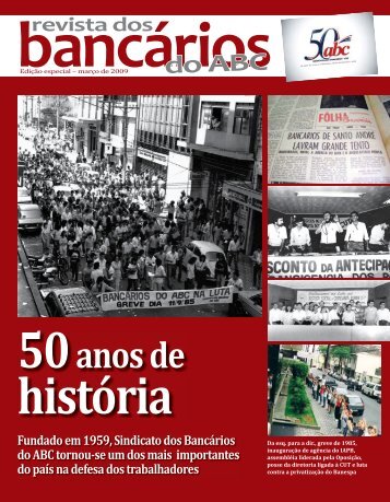 Download da revista - Sindicato dos Bancários do ABC