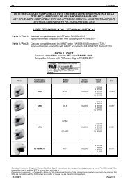 ULISTE TECHNIQUE N° 41 / TECHNICAL LIST N° 41 Partie 1 ... - FIA