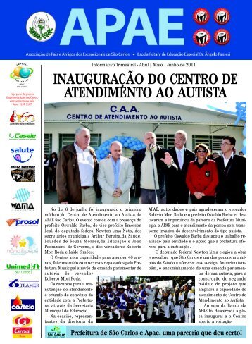 Informativo Trimestral - Abril | Maio | Junho de ... - APAE São Carlos