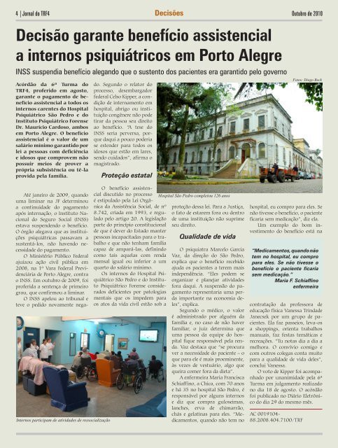 Ampliando horizontes - Tribunal Regional Federal da 4ª Região