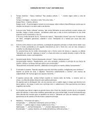 CORREÇÃO DO TESTE “A AIA” (OUTUBRO 2012) 1. Tempo ...