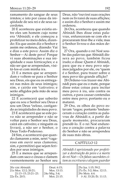 o livro de mórmon - The Church of Jesus Christ of Latter-day Saints