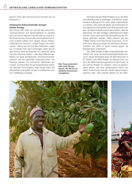 Soune in Senegal – Ein Dorf mit Perspektiven - Heks