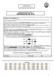 OPERADOR DE ETA - Prefeitura de Jaguariúna