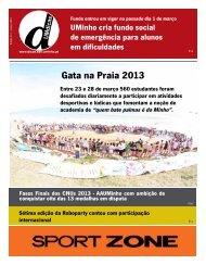 Gata na Praia 2013 - UMdicas - Universidade do Minho