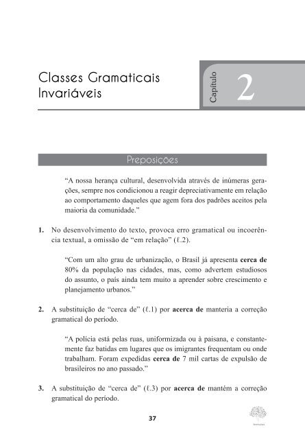 Gramática em questões comentadas do CESPE - Professor Daniel ...