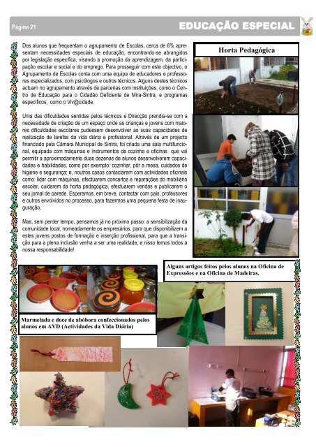 JornaL Páscoa 2012.pdf - Agrupamento de Escolas António Sérgio